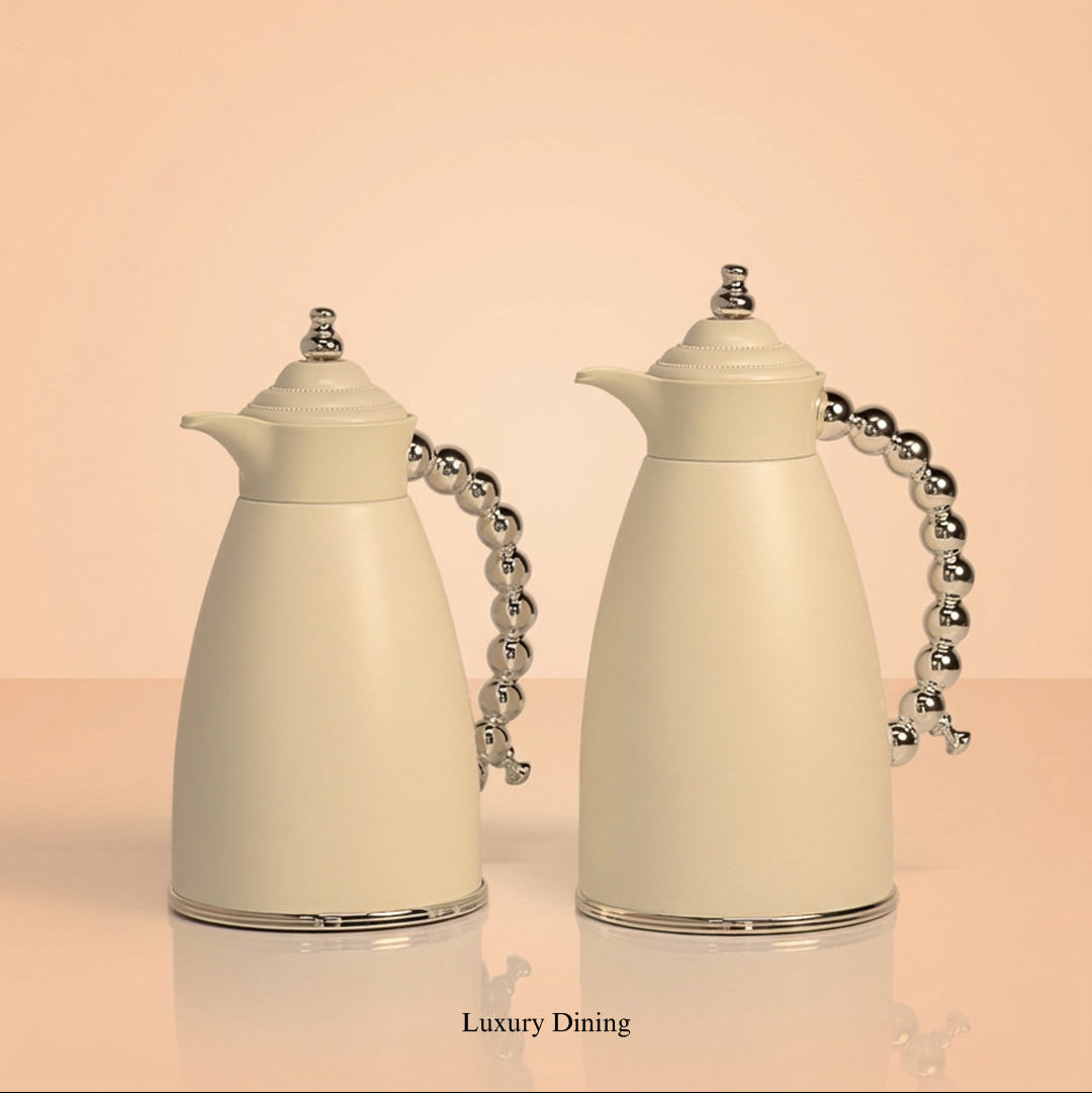 Bubble Silver Flasks