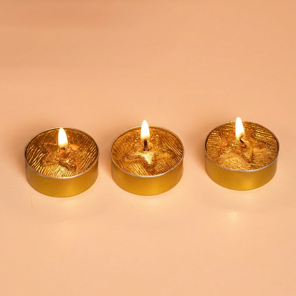Gold Ramadan Candles