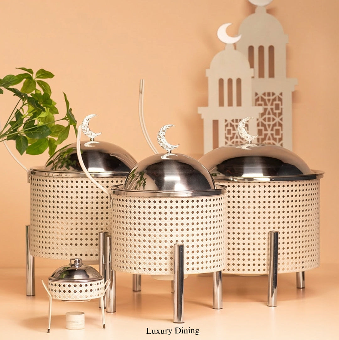 Naqsa (11) - Silver Buffet Set