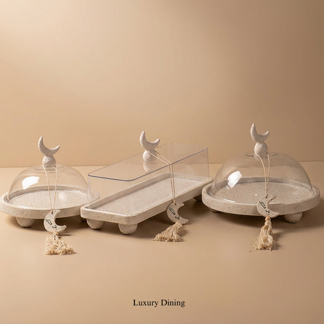 Layali Plate w/cover