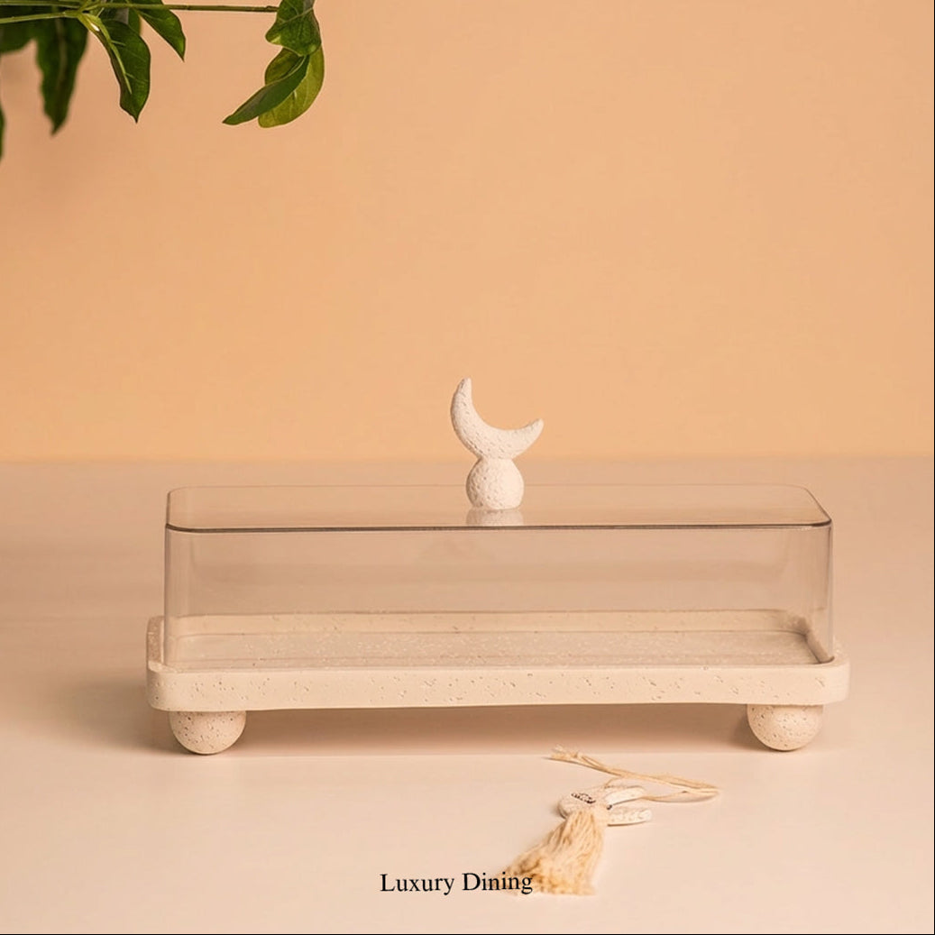 Layali Plate w/cover