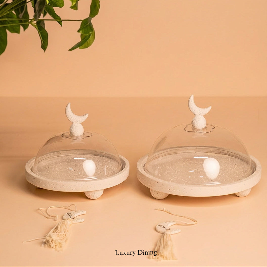 Layali Plate w/cover
