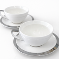 Stella Silver Teacup Set
