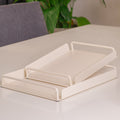 Beige Tray Set