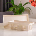 Beige Rectangular Stand