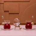 Gold Crystal Tea & Coffee Set