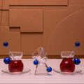 Blue Crystal Tea & Coffee Set