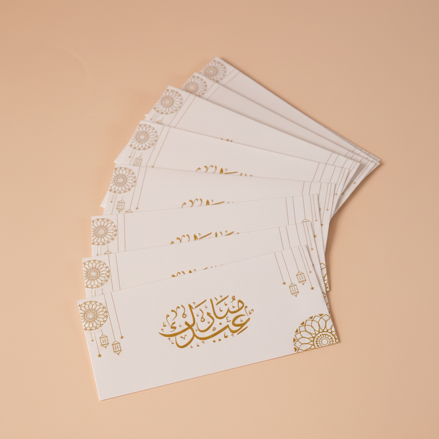 Gold Eid Envelopes