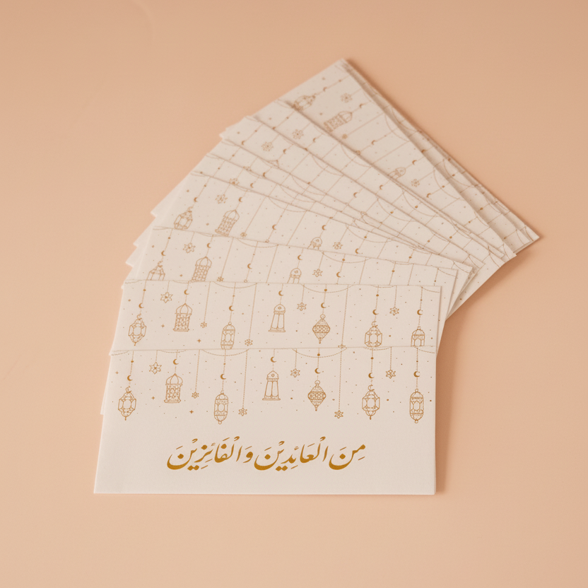 Gold Eid Envelopes