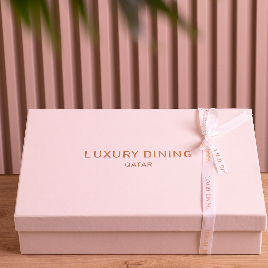 Palm Tree Tea & Coffee Set - Blue